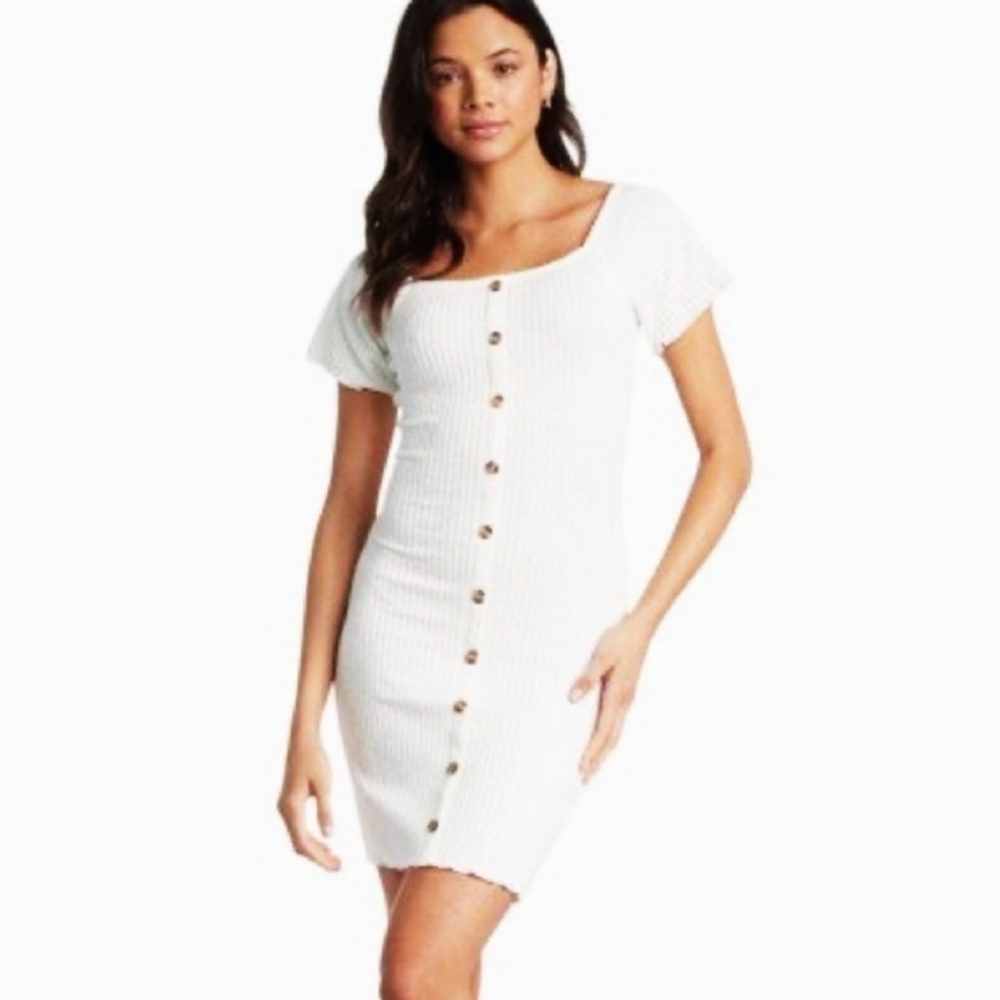 Roxy NWT Women's White Sandy Hills Dress